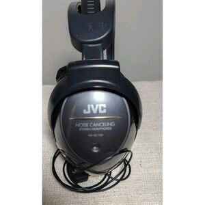 JVC HA-NC250 Noise Cancelling Wired Stereo Headphones w/ Case 3.5mm‎ Cord Works